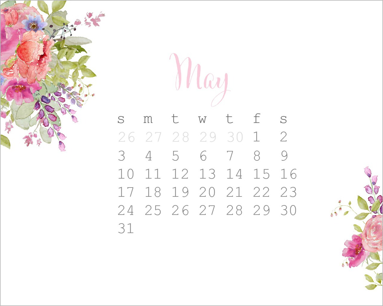 maycalendarwithborder