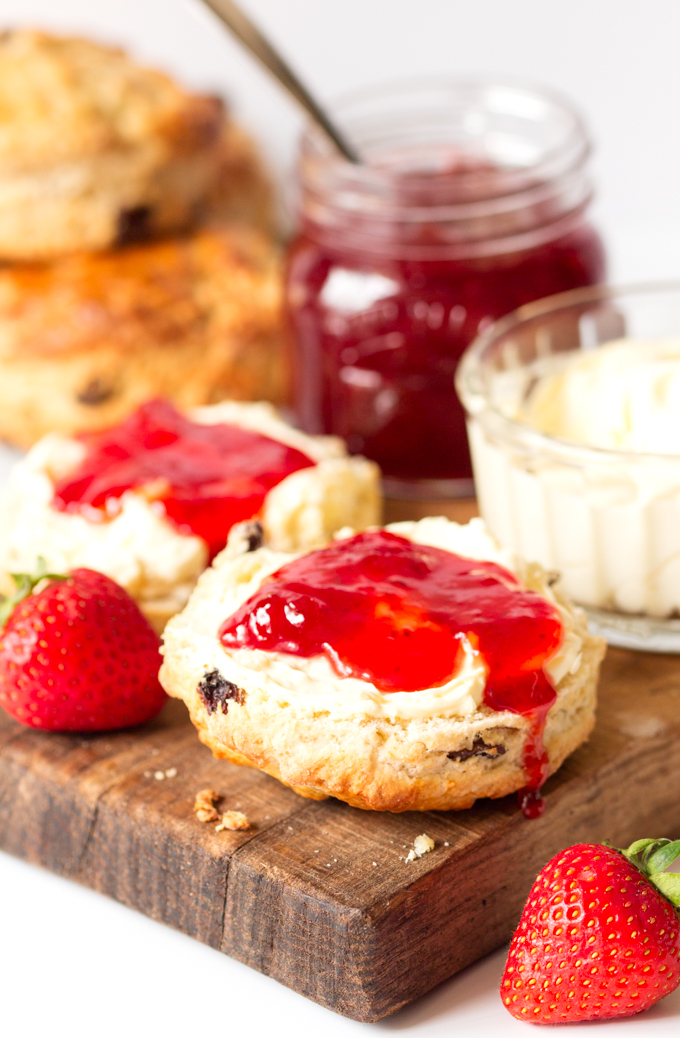 Buttermilk Scones finished tall