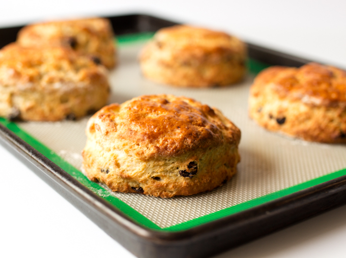 Buttermilk Scones finished wide