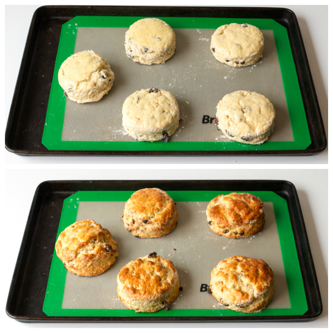 Buttermilk Scones prep collage