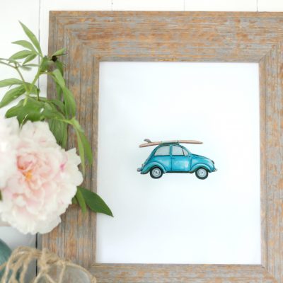 Free Printable – Summer Time VW Buggy