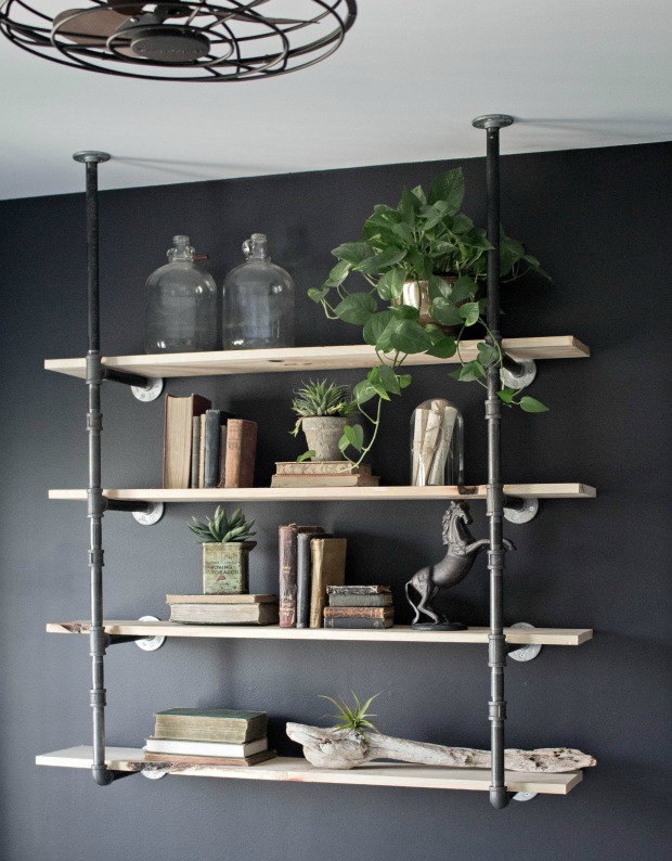 industrial shelves