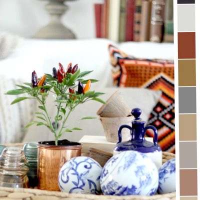 Finding inspiration for seasonal color palettes