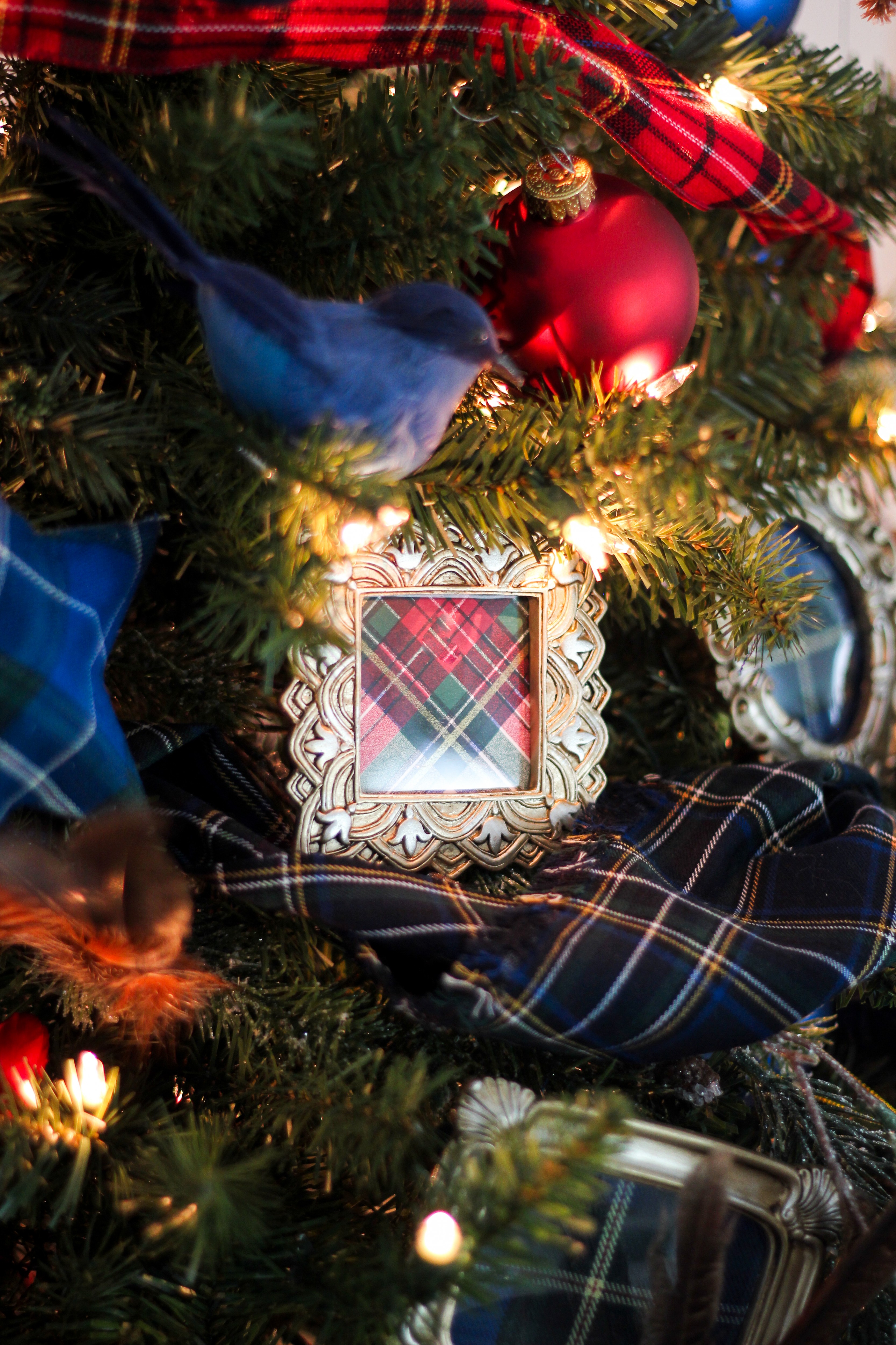 Preppy & Plaid Christmas Tree - Pender & Peony - A Southern Blog