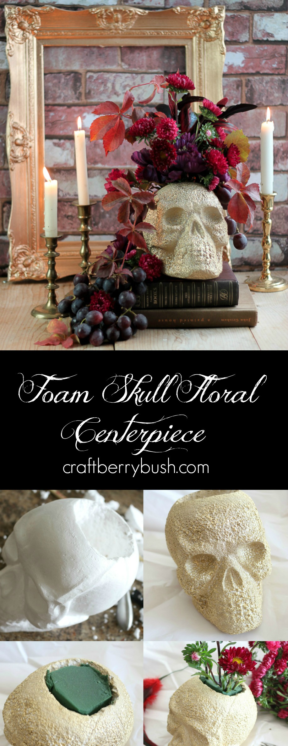 foamskullcenterpiececraftberrybush