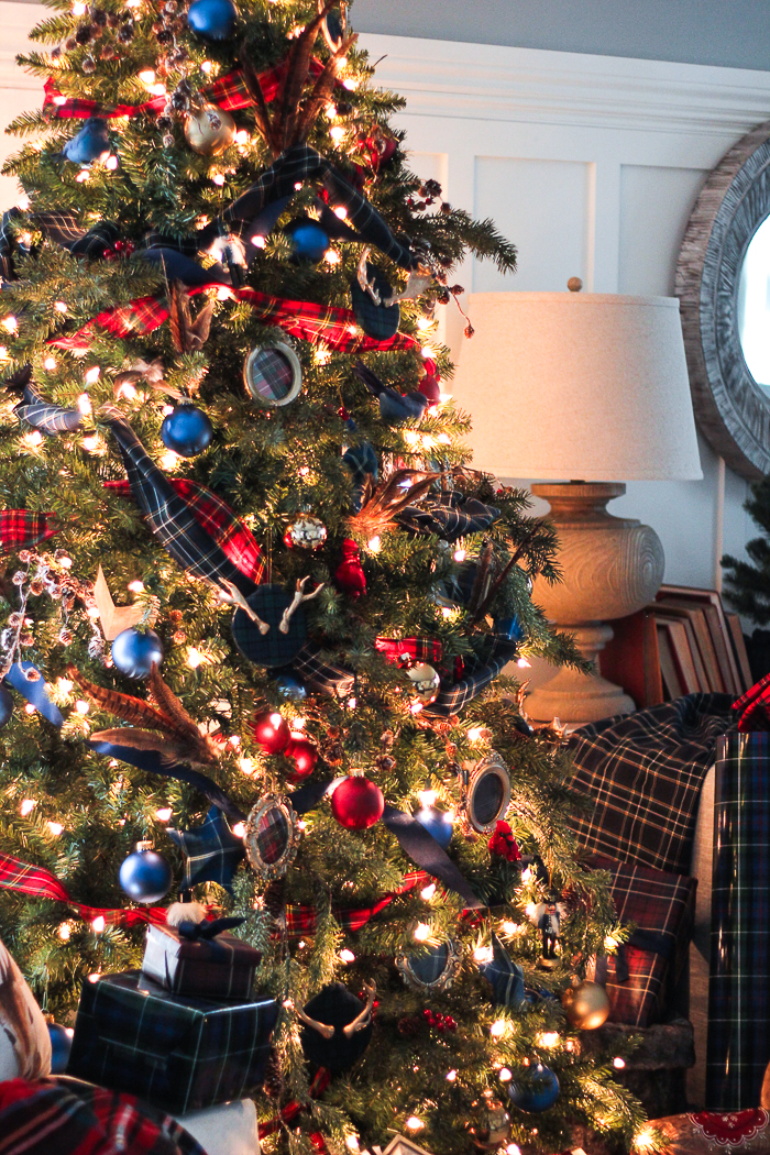 Preppy & Plaid Christmas Tree - Pender & Peony - A Southern Blog