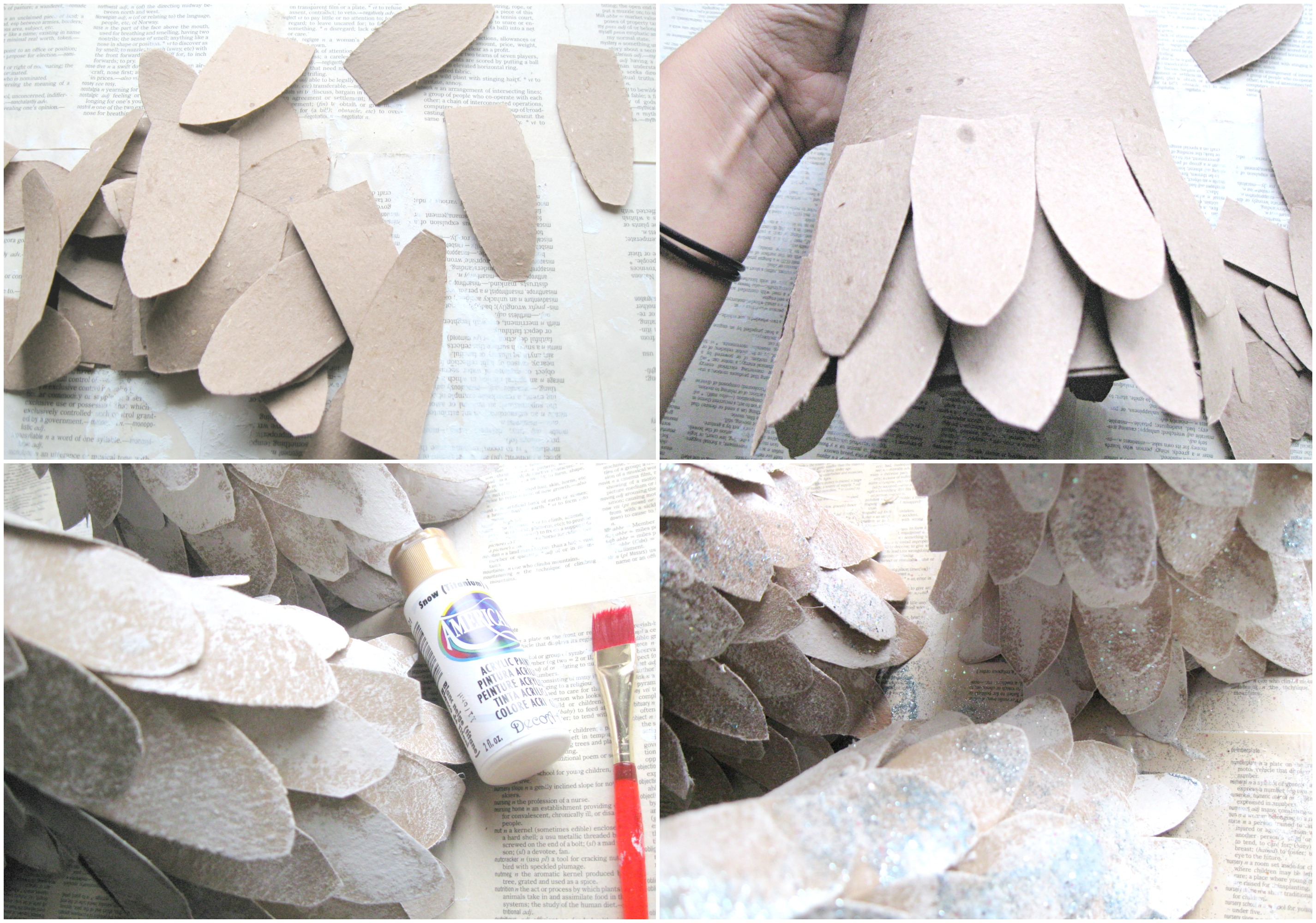 cardboardtreetutorialcraftberrybush