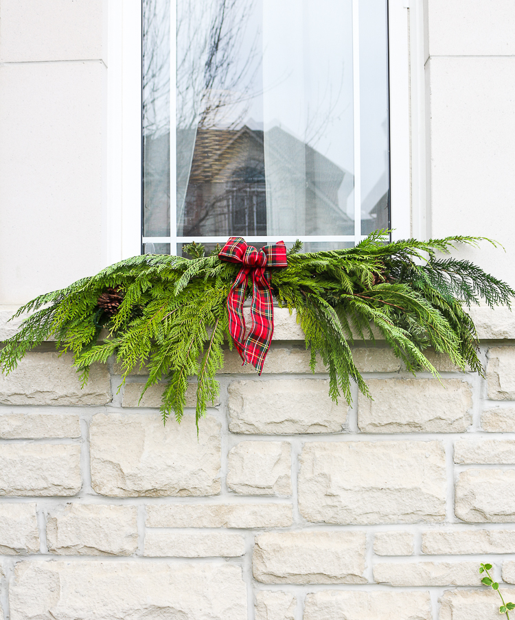 How to Make Your Own Faux Greenery Garland