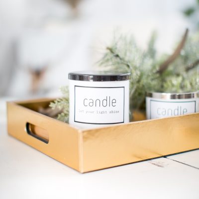 Easy Candle Makeover