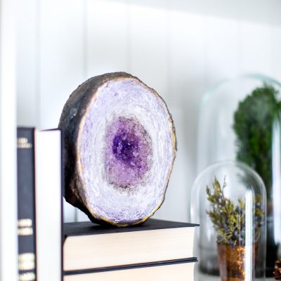 Faux Amethyst Geode DIY