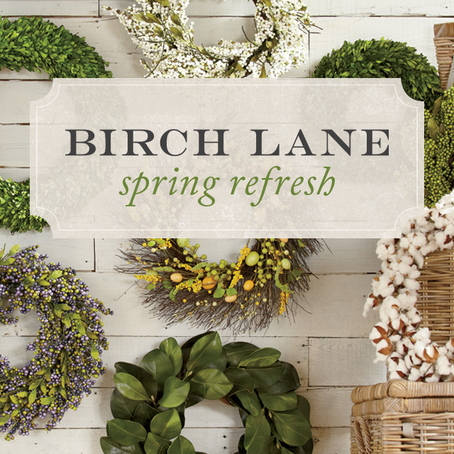 Birch Lane Spring Refresh Campaign Photo