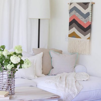 Fringe Wall Art DIY