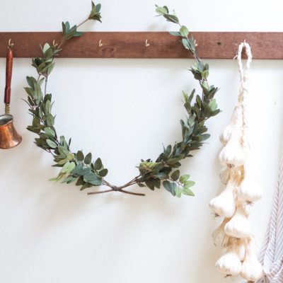 DIY Laurel Wreath