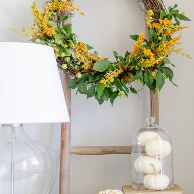 Natural Fall Wreath DIY