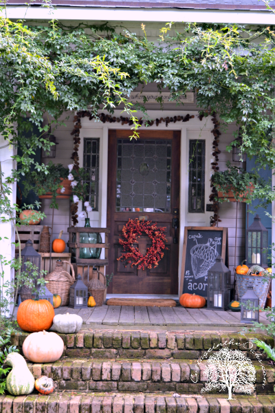 Cottage-in-the-Oaks-Autumn-Front-Porch