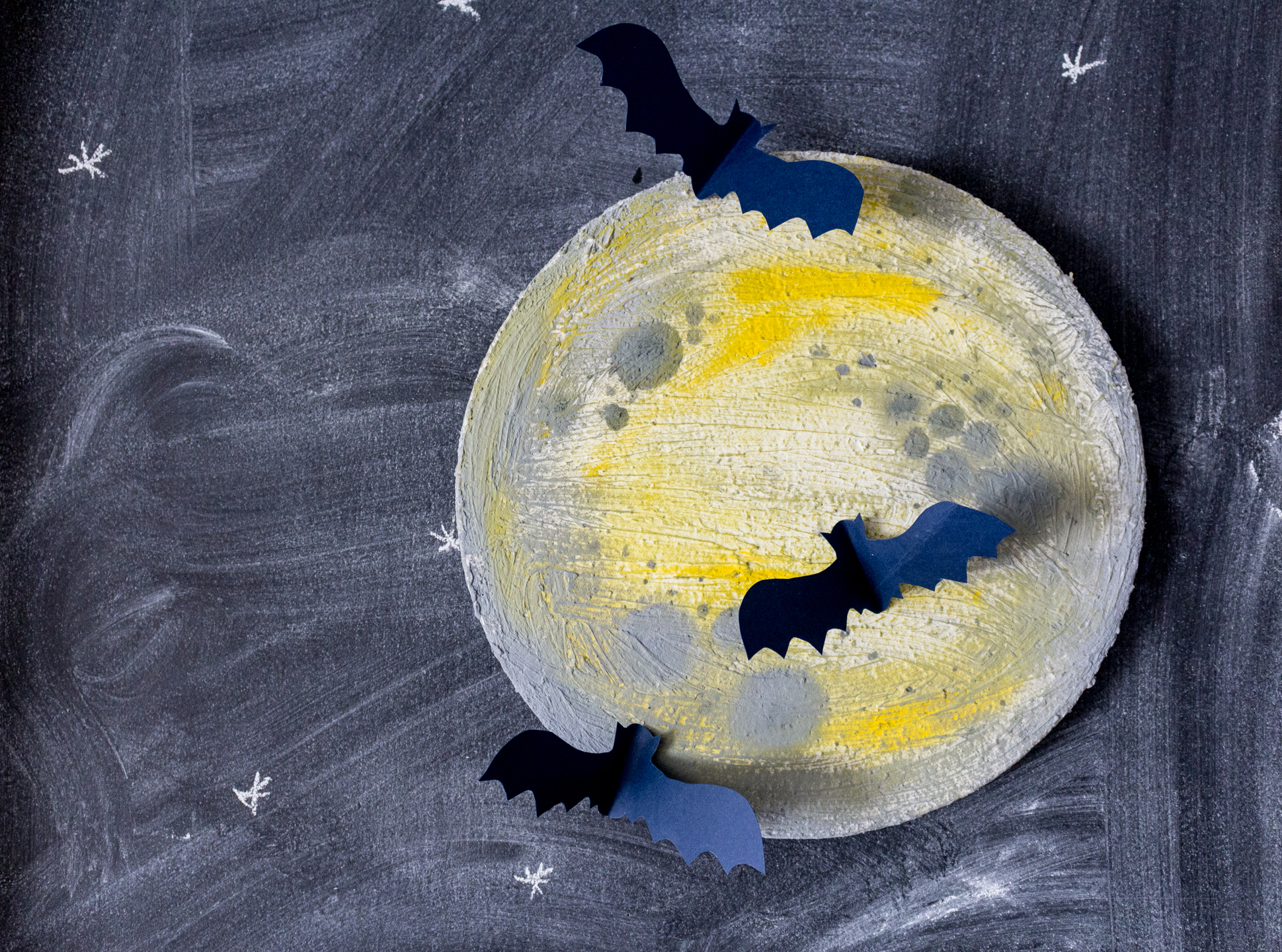 Halloween Moon Art