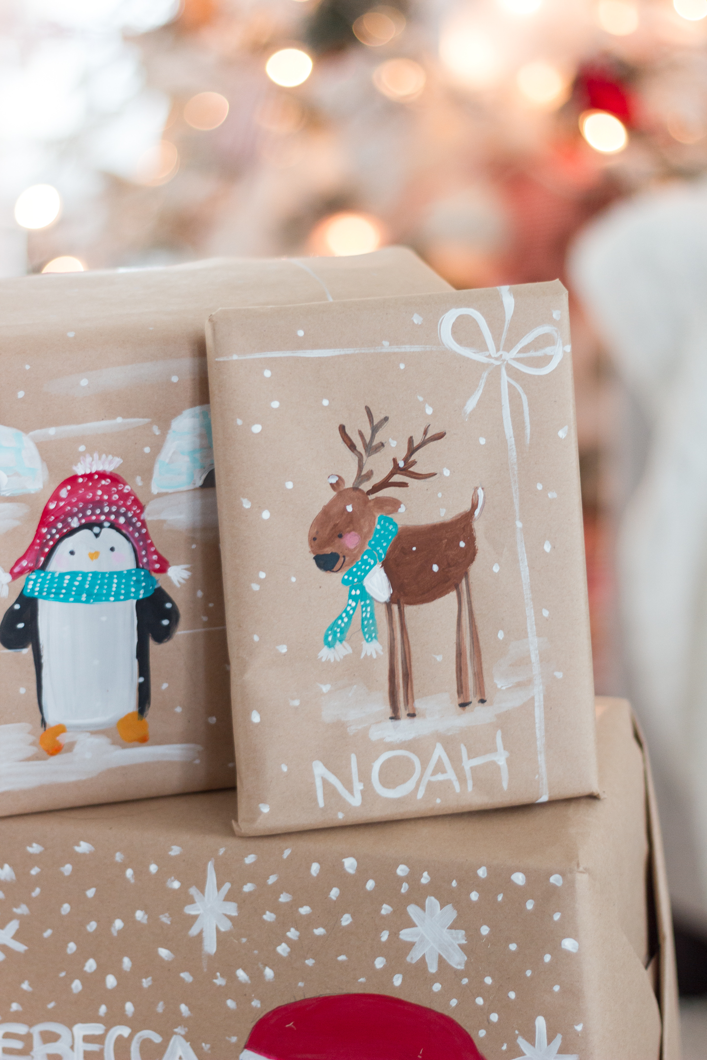 Cozy and Rustic Christmas Wrapping Paper Ideas