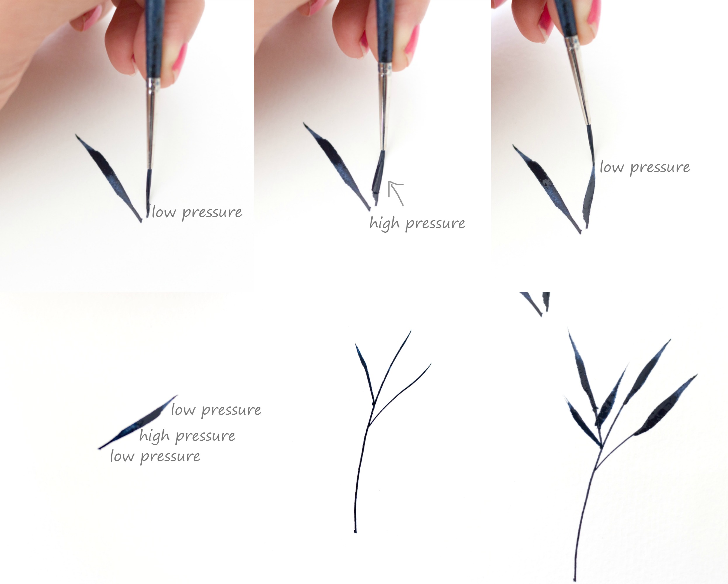 how to paint bamboo