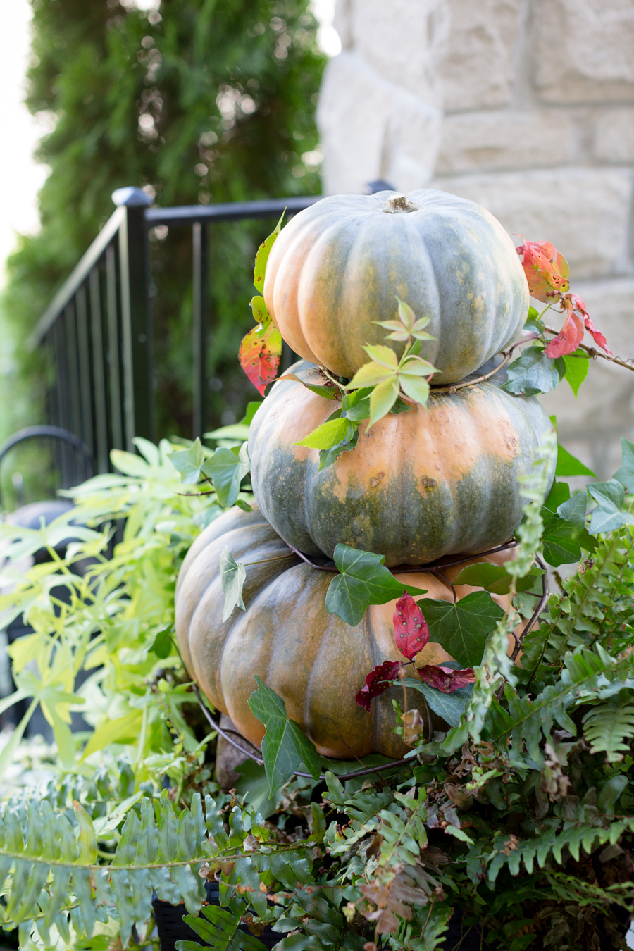 Fall Front Porch