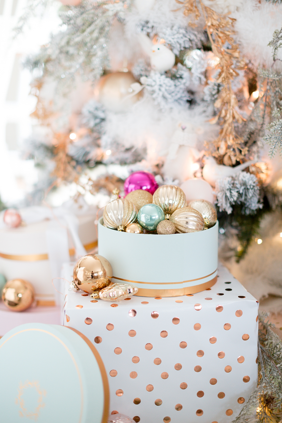 pastel christmas decor craftberrybush_-37