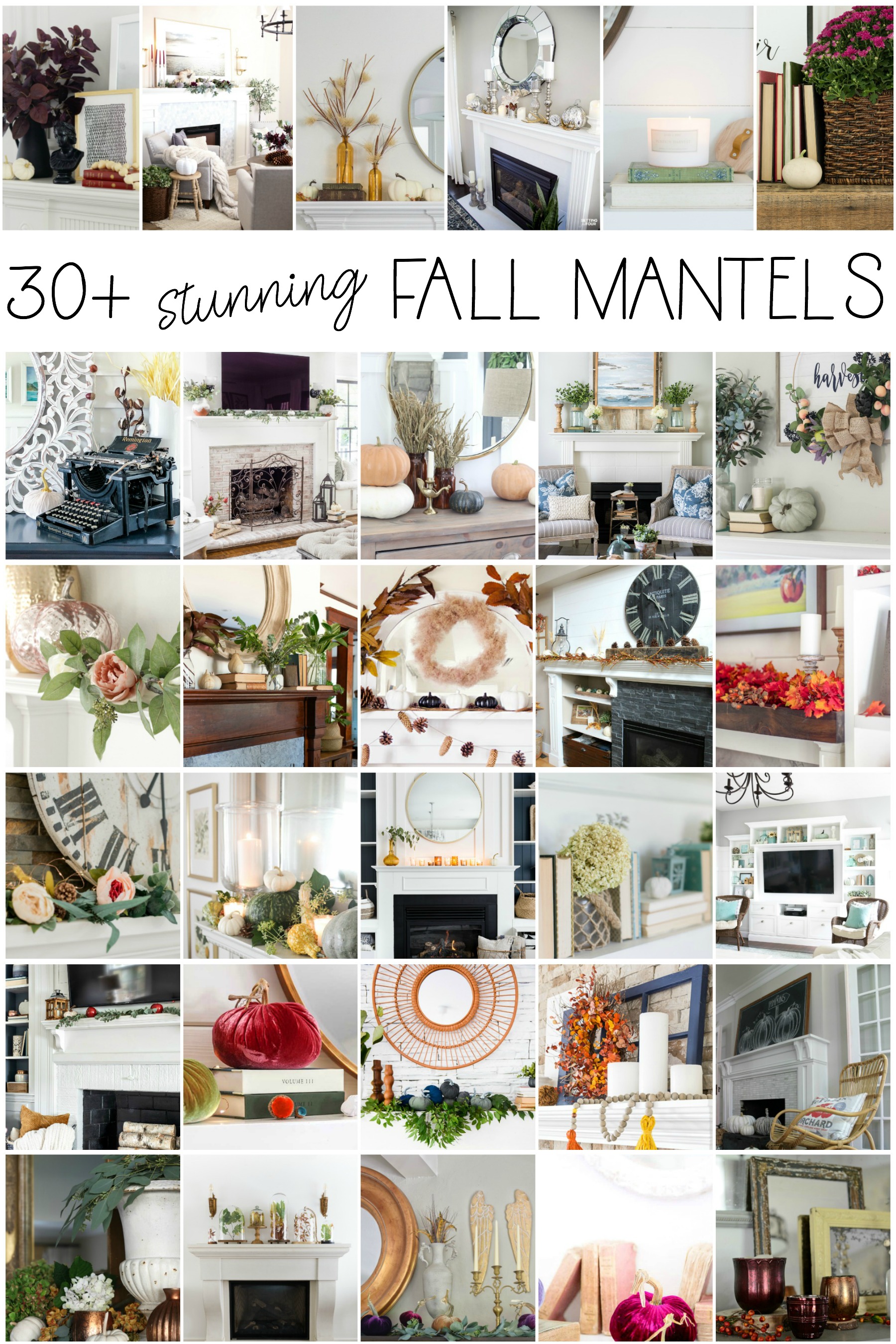 over 30 absolutely stunning fall mantel and fall vignette ideas Seasonal Simplicity Fall Series
