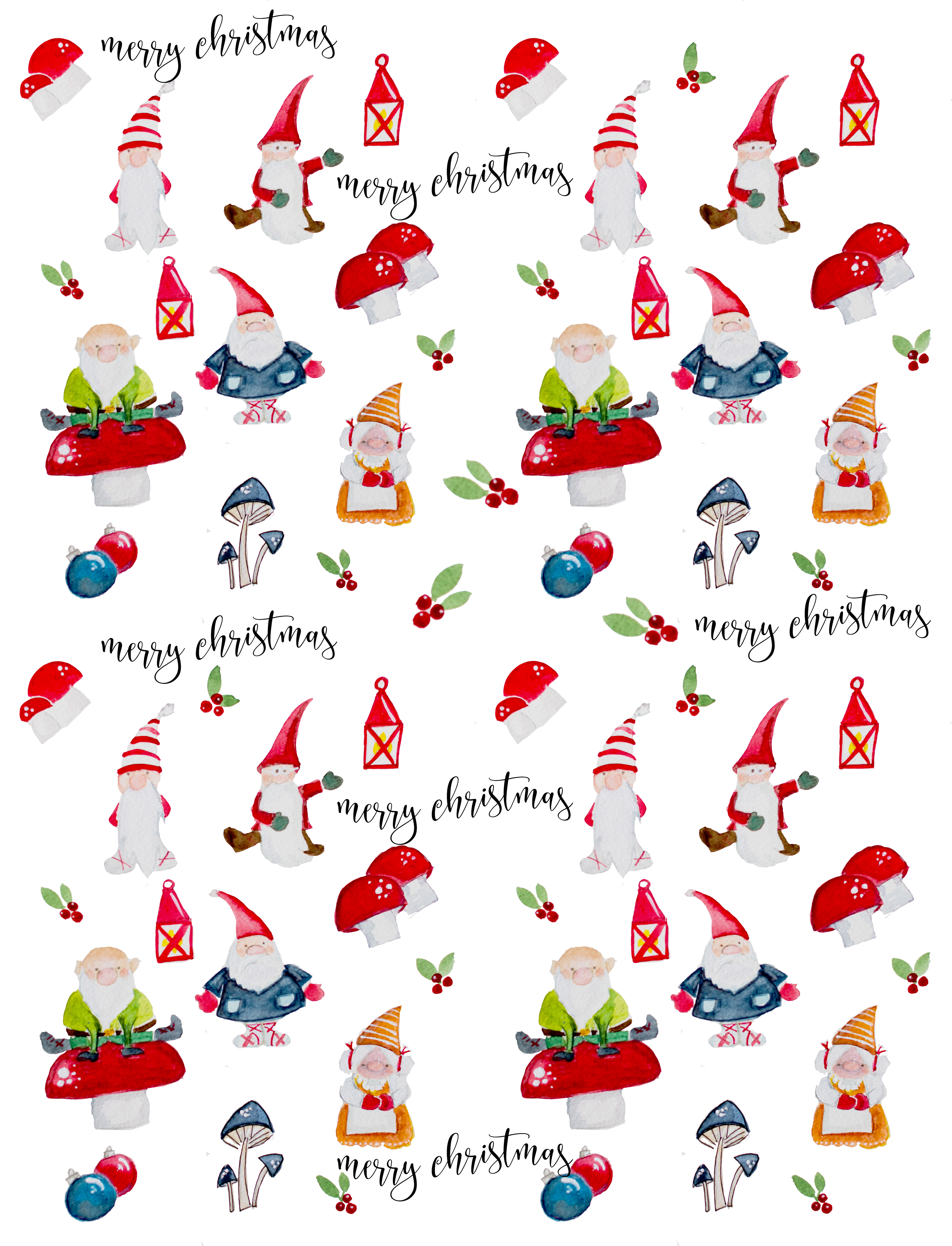 Printable Christmas Wrapping Paper - Homey Oh My  Christmas wrapping  paper, Christmas gift wrapping, Christmas printables