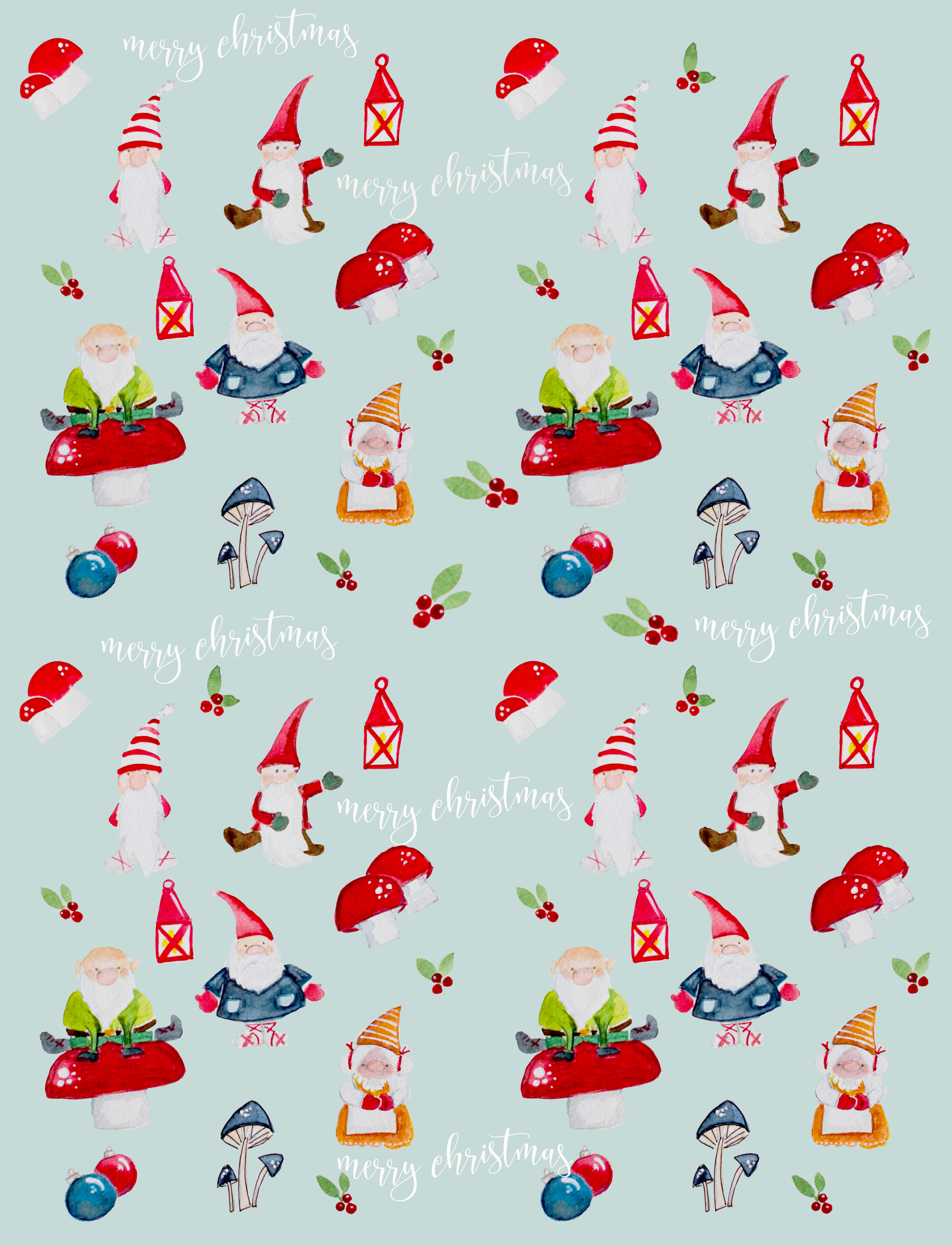 Free Printable Christmas Wrapping Paper: Instant Gift Wrap Story