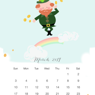 March Wallpaper