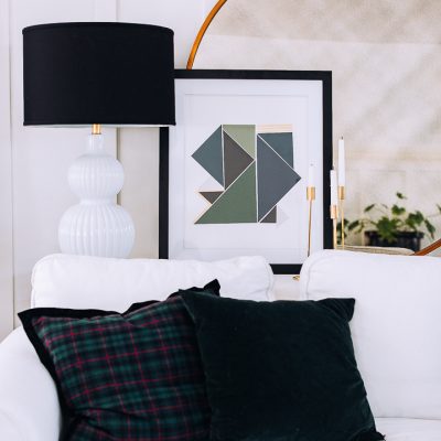 Easy Geometric Wall Art DIY