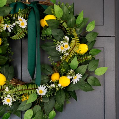 Dollar Store Spring/Summer Wreath