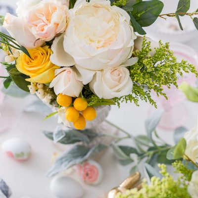 Sweet Spring Tablescape