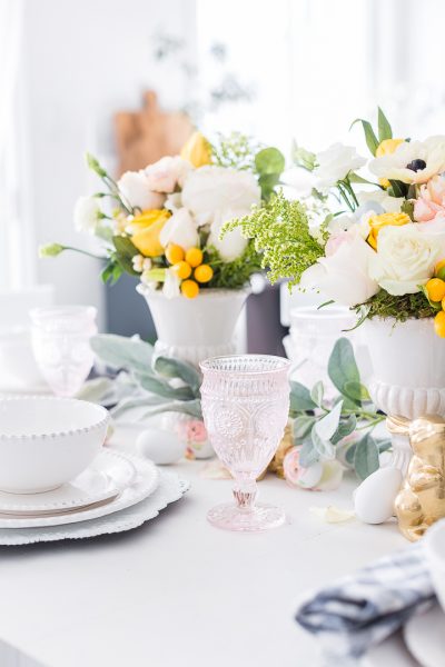 Sweet Spring Tablescape