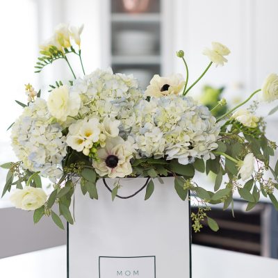 Gift Bag Flower Arrangement