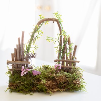 Fairy Garden Starter Kit and How to Make a Fairy Garden Gate