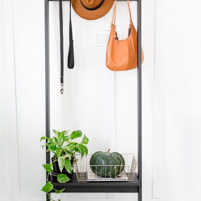 Portable Coat Rack DIY