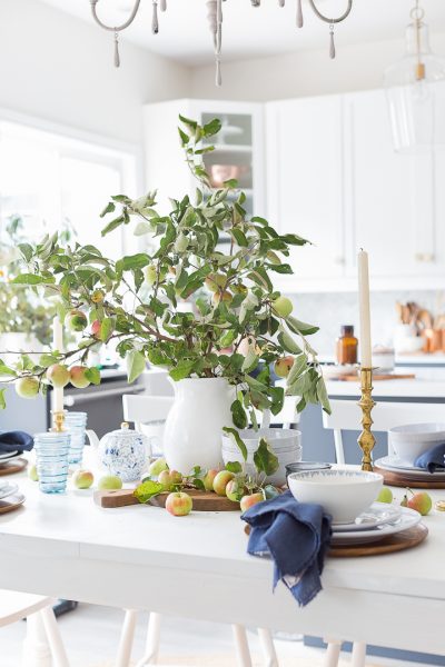 Apple Branch Tablescape