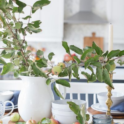 Apple Branch Tablescape