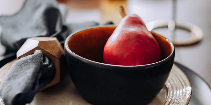 Simple modern fall tablescape