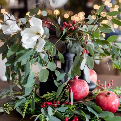 Easy Christmas Centrepiece