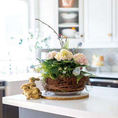 Spring Nest Flower Arrangement