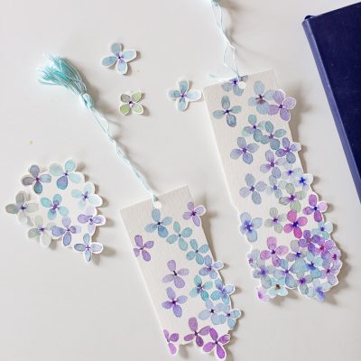 Mother’s Day Watercolor Bookmark