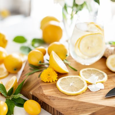 Lemon and Ginger Water Cleanse