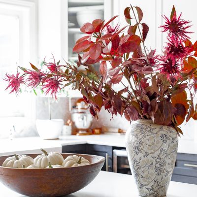 Touches of Fall in The Kitchen