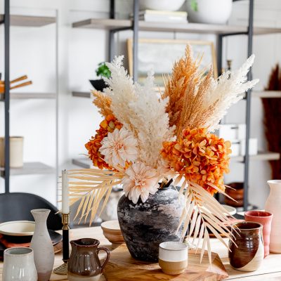 Modern Fall Tablescape