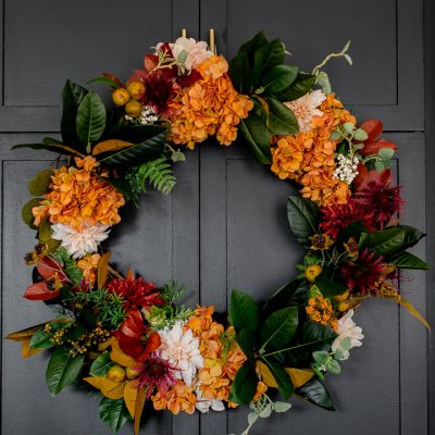 Colorful Fall Wreath