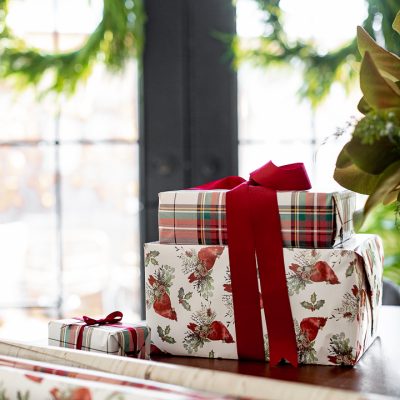 Christmas in the kitchen and family room