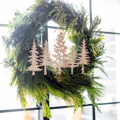 Dollar Store Wreath Makeover