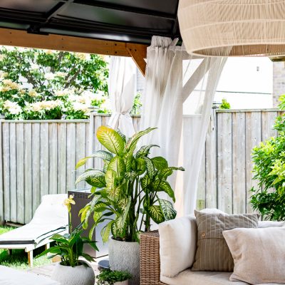 Suburban Outdoor Sitting Area