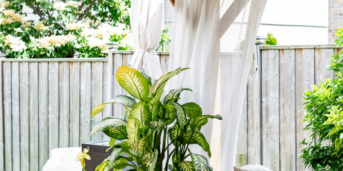 Suburban Outdoor Sitting Area