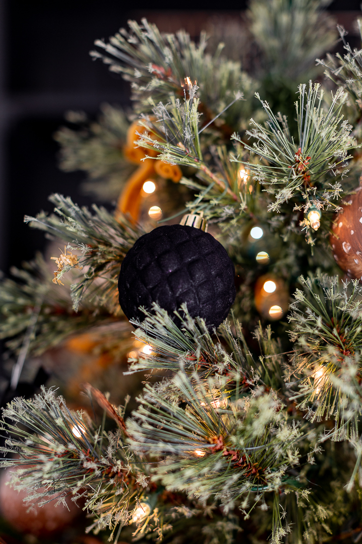 How to Make Easy DIY Velvet Christmas Ornaments - Start at Home Decor